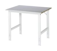 RAU Table de travail Tom Rau LxPxH 1000x800x760-1080mm, plateau en tôle d'acier Quantité:1