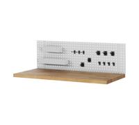 RAU Tôle perforée Rau pour montage sur établi avec équerres de fixation LxPxH 1500x15x450mm Quantité:1