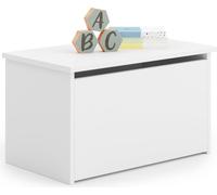 raumhirsch : Coffre à jouets DARIA, boîte de rangement pour jouets avec banc intégré, coffre pour chambre d'enfant, blanc