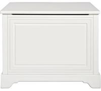 raumhirsch, coffre de rangement pour jouets MELODY avec couvercle, boîte à jouets, boîte de rangement, coffre de rangement pour enfants, couleur blanche