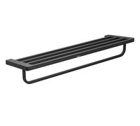 Ravak 10° - Étagère avec porte-serviettes, 63 cm, noir X07P563