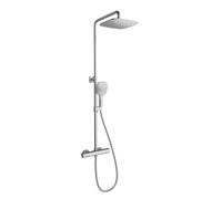 Ravak 10° Free - Set de douche TD F 091.00 / 150 avec thermostat, 25 cm, chrome X070141