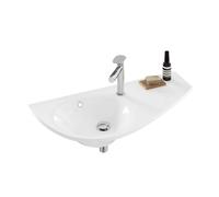 Ravak Avocado - Lavabo 85x45 cm, surface de desserte à droite, blanc XJ1P1100000