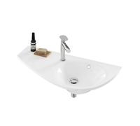 Ravak Avocado - Lavabo 85x45 cm, surface de desserte à gauche, blanc XJ1L1100000