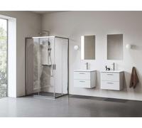 Ravak Blix II - Porte de douche NBLRV2K-100, 100x195 cm, chrome/verre clair 1XMA0C00Z1