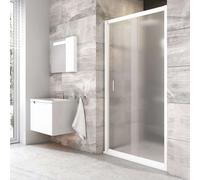 Ravak Blix - Porte de douche BLDP2-110, 107-111 cm, blanc/verre Grape 0PVD0100ZG