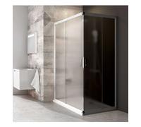 Ravak Blix - Porte de douche BLRV2K 80 cm, blanc/verre Grape 1XV40100ZG