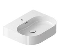 Ravak Ceramic - Vasque, 6x5 cm, avec trop-plein, un trou pour robinetterie, blanc XJX01155004