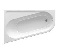 Ravak Chrome - Baignoire asymétrique 160x105 cm, gauche, blanc CA51000000