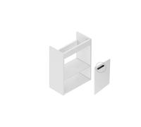Ravak Chrome II - Meuble pour lavabo, 40x22x50 cm, sans porte, blanc brillant X000001750