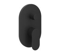 Ravak Chrome II mitigeur bain-douche encastrée noir X070466
