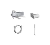 Ravak Chrome II - Mitigeur de baignoire avec accessoires, chrome X07S119