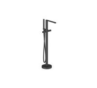 Ravak Chrome II - Mitigeur de baignoire pour montage au sol, avec accessoires, noir mat X070468