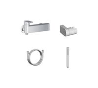 Ravak Chrome II - Mitigeur de douche avec accessoires, chrome X07S121