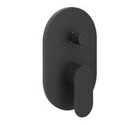 RAVAK Chrome II noir mitigeur encastré douche/baignoire X070466