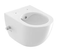Ravak Chrome - WC suspendu avec douchette de bidet, RimOff, blanc X01912
