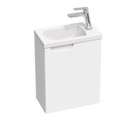 Ravak Classic II - Lavabo 40x22x50 cm, 1 porte, charnières à droite, blanc brillant X000001486