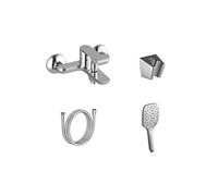 Ravak Classic - Mitigeur de baignoire avec accessoires, chrome X07S117