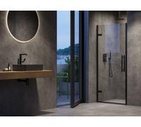 Ravak Cool! - Porte de douche 80x195 cm, noir/verre clair X0VV40300Z1