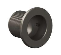 Ravak - Couvercle de trop-plein, graphite brossé X01832