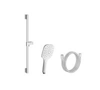 Ravak - Ensemble de douche Air 921.00, tige et flexible, 3 jets, chrome X07S002