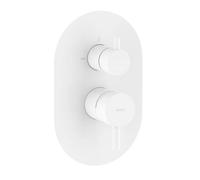 Ravak Espirit - Mitigeur encastré 2 sorties, blanc mat X070251