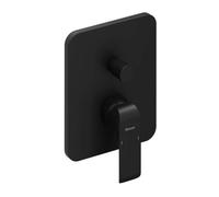 Ravak Flat - Mitigeur encastré pour 2 sorties, noir mat X070179