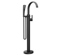 Ravak Freedom - Mitigeur de baignoire pour montage au sol, noir X070435