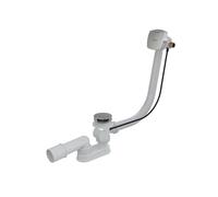 Ravak - Garniture de vidage et remplissage par le trop-plein, longueur 570 mm, chrome X01438