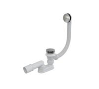 Ravak - Garniture de vidage et trop-plein pour baignoire, longueur 800mm, ClickClack, chrome X01472