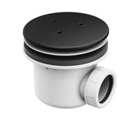 Ravak - Garniture de vidage pour receveurs de douche, noir mat X01749