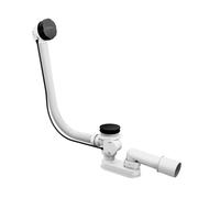 Ravak - Kit vidange et trop-plein pour baignoire, longueur 800 mm, noir X01846