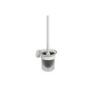 Ravak Kona - Brosse WC mural avec support, verre/blanc mat X07P1324