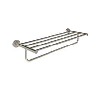 Ravak Kona - Porte-serviette avec étagère, longueur 60 cm, acier inoxydable brossé X07P1292