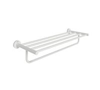 Ravak Kona - Porte-serviettes avec étagère, longueur 60 cm, blanc mat X07P1318