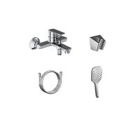 Ravak Life - Mitigeur de baignoire avec accessoires, chrome X07S109