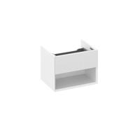 Ravak Lite - Meuble lavabo, 60x45x43 cm, 1 tiroir, blanc brillant X000001855