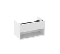 Ravak Lite - Meuble lavabo, 80x45x43 cm, 1 tiroir, blanc brillant X000001861