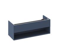 Ravak Lite - Meuble pour lavabo, 120x45x43 cm, 1 tiroir, Deepsea Blue X000001869