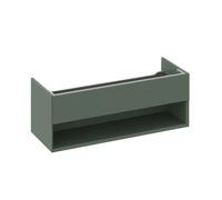 Ravak Lite - Meuble pour lavabo, 120x45x43 cm, 1 tiroir, Grey Green X000001870