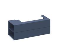 Ravak Lite - Meuble pour lavabo, 120x45x43 cm, 2 tiroirs, Deepsea Blue X000001881