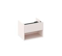 Ravak Lite - Meuble pour lavabo, 60x45x43 cm, 1 tiroir, Alabaster Pink X000001860
