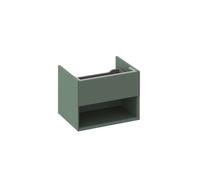Ravak Lite - Meuble pour lavabo, 60x45x43 cm, 1 tiroir, Grey Green X000001858