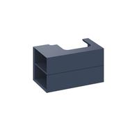 Ravak Lite - Meuble pour lavabo, 80x45x43 cm, 2 tiroirs, Deepsea Blue X000001875