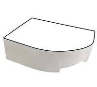 Ravak - Panneau frontal pour baignoire Rosa 95, 1600 mm, gauche, blanc CZ57100A00