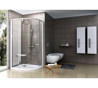 Ravak Pivot - Cabine de douche carrée PSKK3-80, 77-80 cm, blanc/verre transparent 37644101Z1