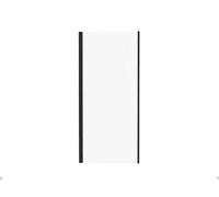 Ravak Pivot - Paroi de douche PPS-80, 77-80 cm, noir/verre clair 90G40300Z1