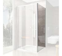 Ravak Pivot - Paroi de douche PPS-90, 87-90 cm, verre satiné/clair 90G70U00Z1