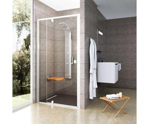 Ravak Pivot - Porte de douche PDOP2-100, 96-101 cm, blanc/verre transparent 03GA0101Z1