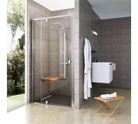 Ravak Pivot - Porte de douche PDOP2-100, 96-101 cm, verre satiné/clair 03GA0U00Z1
